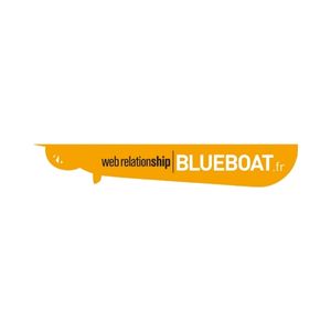 logo blue boat