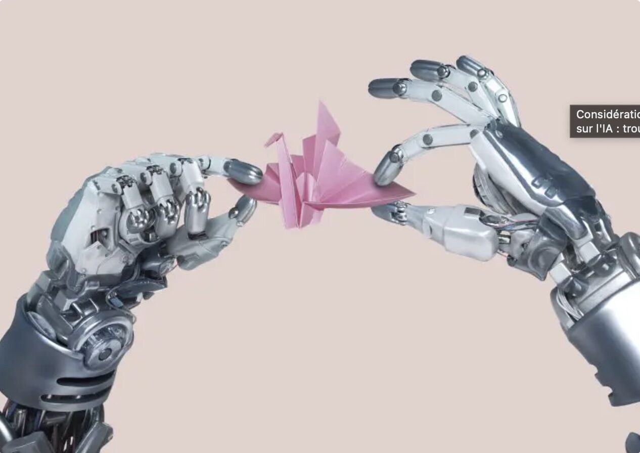 Mains de robot-L'IA Générative : Révolution ou Risque pour la Publicité Digitale ?
